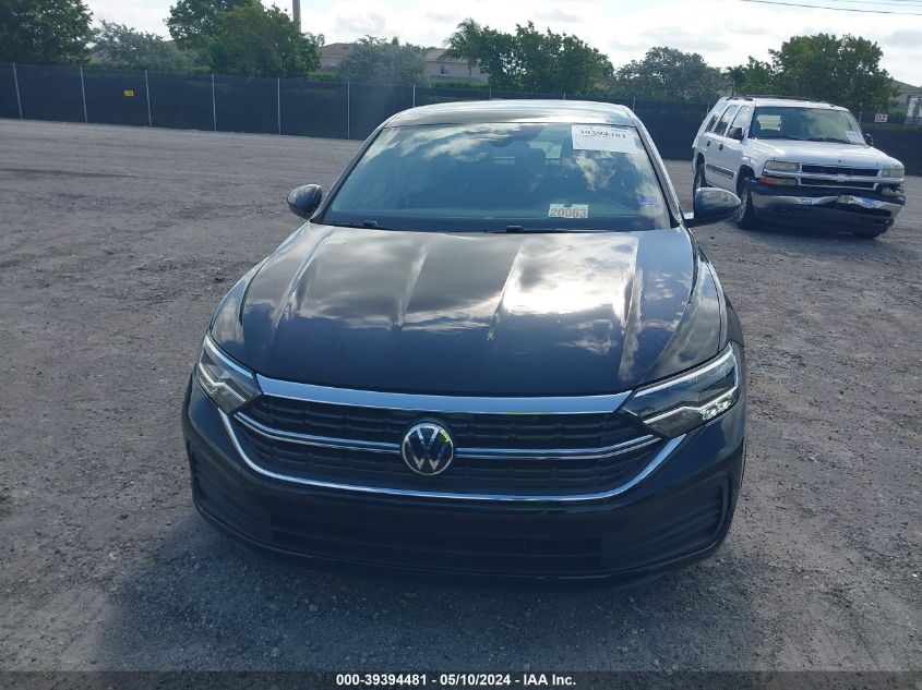 2024 Volkswagen Jetta 1.5T Se VIN: 3VW7M7BU2RM028756 Lot: 39394481