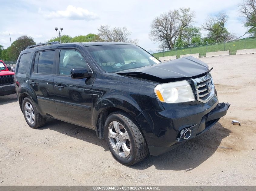 2012 Honda Pilot Ex-L VIN: 5FNYF4H70CB080108 Lot: 39394483