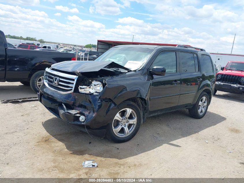 2012 Honda Pilot Ex-L VIN: 5FNYF4H70CB080108 Lot: 39394483