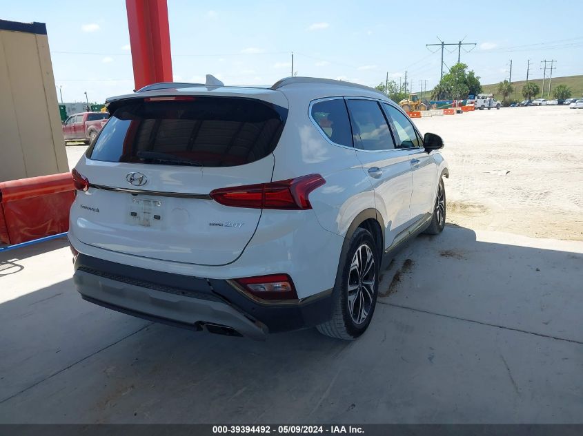 2020 Hyundai Santa Fe Limited 2.0T VIN: 5NMS5CAA5LH174184 Lot: 39394492