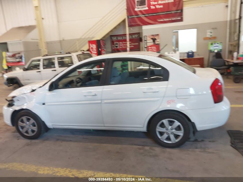 2009 Hyundai Accent Gls VIN: KMHCN46C69U283206 Lot: 39394493