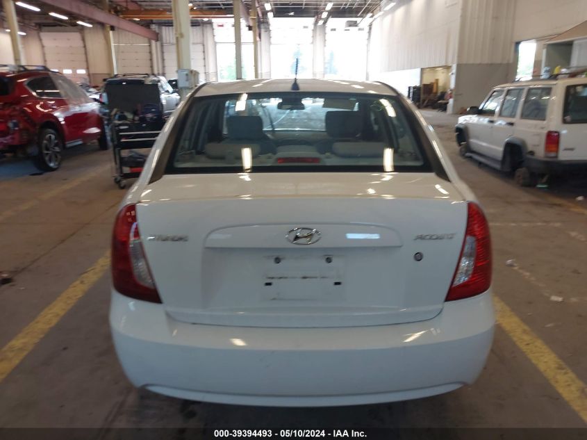 2009 Hyundai Accent Gls VIN: KMHCN46C69U283206 Lot: 39394493