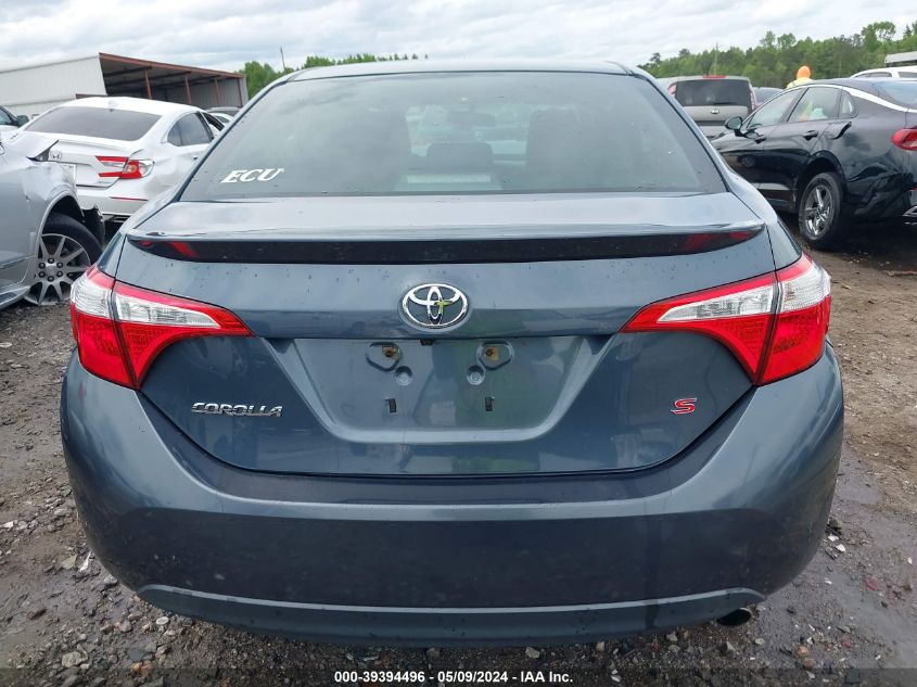 2015 Toyota Corolla S Plus VIN: 2T1BURHE3FC478462 Lot: 39394496