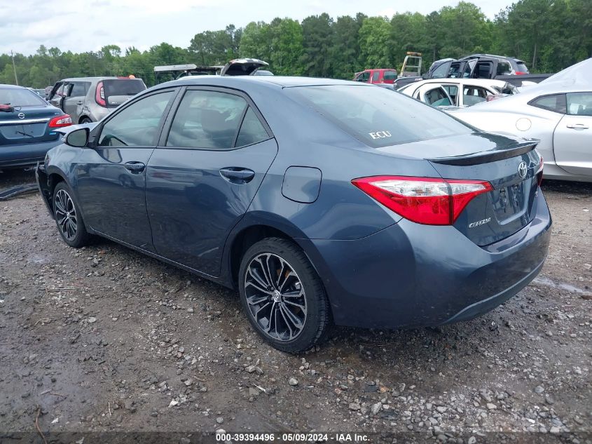 2015 TOYOTA COROLLA S PLUS - 2T1BURHE3FC478462