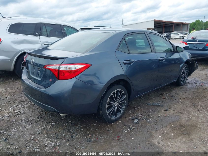 2015 Toyota Corolla S Plus VIN: 2T1BURHE3FC478462 Lot: 39394496