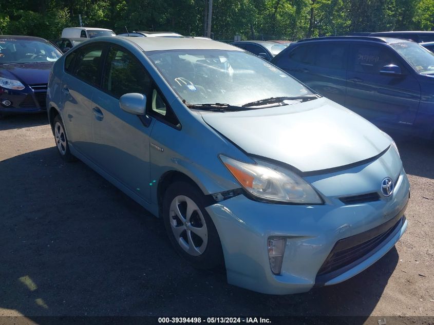 2013 Toyota Prius Two VIN: JTDKN3DU0D5552938 Lot: 39394498