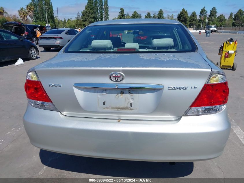 2005 Toyota Camry Le VIN: 4T1BE32K85U515253 Lot: 39394522