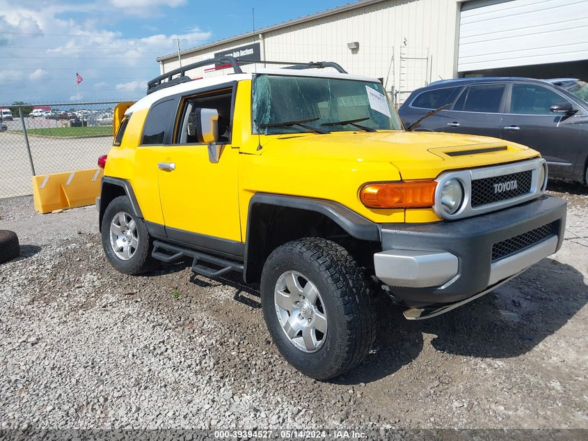 2007 Toyota Fj Cruiser VIN: JTEBU11F370018035 Lot: 39394527