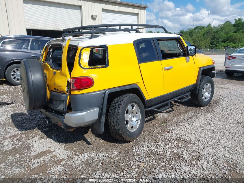 2007 Toyota Fj Cruiser VIN: JTEBU11F370018035 Lot: 39394527
