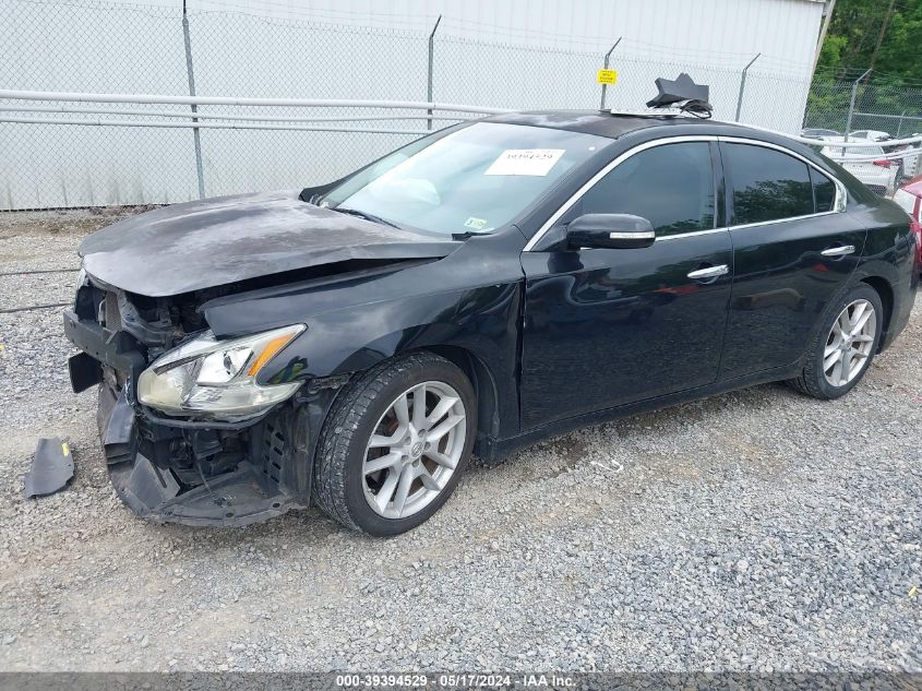 2011 Nissan Maxima 3.5 Sv VIN: 1N4AA5AP1BC848468 Lot: 39394529