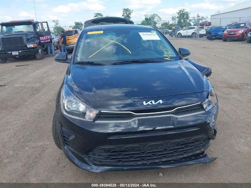 2023 Kia Rio Lx VIN: 3KPA24AD2PE554424 Lot: 39394528