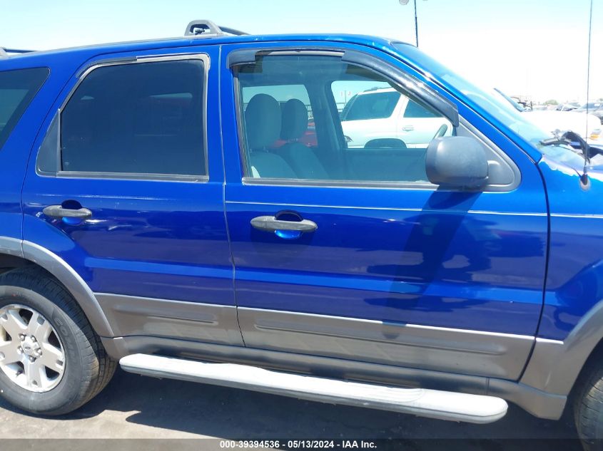 2006 Ford Escape Xlt/Xlt Sport VIN: 1FMYU93186KA86294 Lot: 39394536