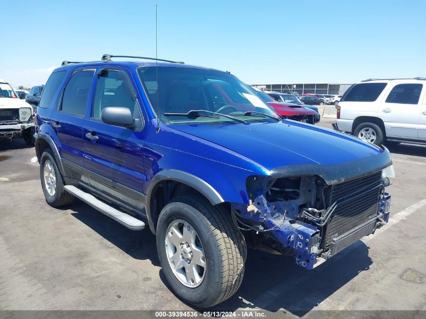 2006 Ford Escape Xlt/Xlt Sport VIN: 1FMYU93186KA86294 Lot: 39394536