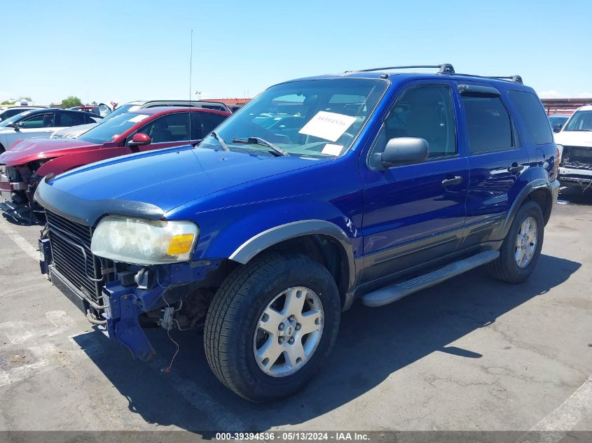 2006 Ford Escape Xlt/Xlt Sport VIN: 1FMYU93186KA86294 Lot: 39394536