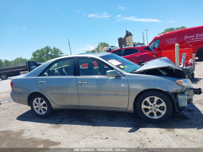 2005 Toyota Camry Xle V6 VIN: 4T1BF30K85U618222 Lot: 39394538