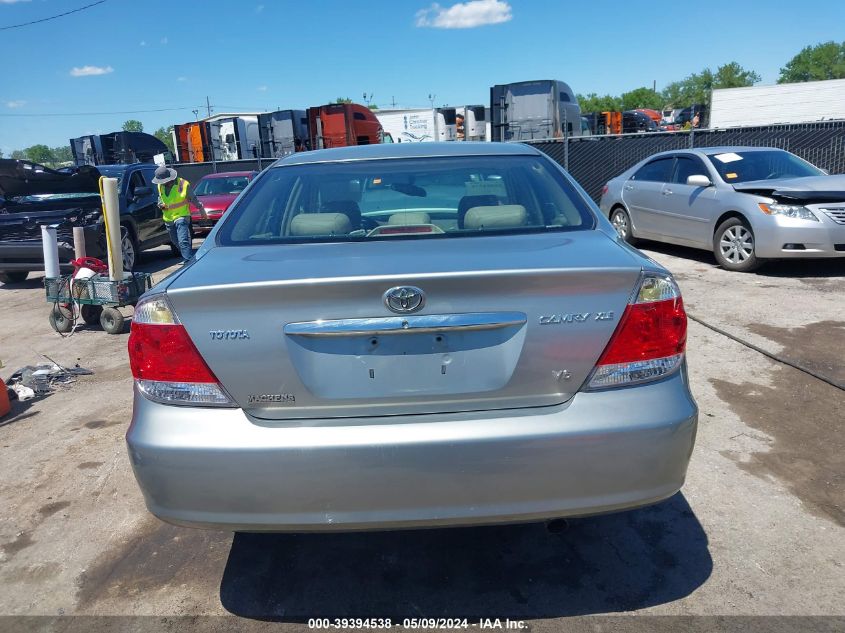 2005 Toyota Camry Xle V6 VIN: 4T1BF30K85U618222 Lot: 39394538