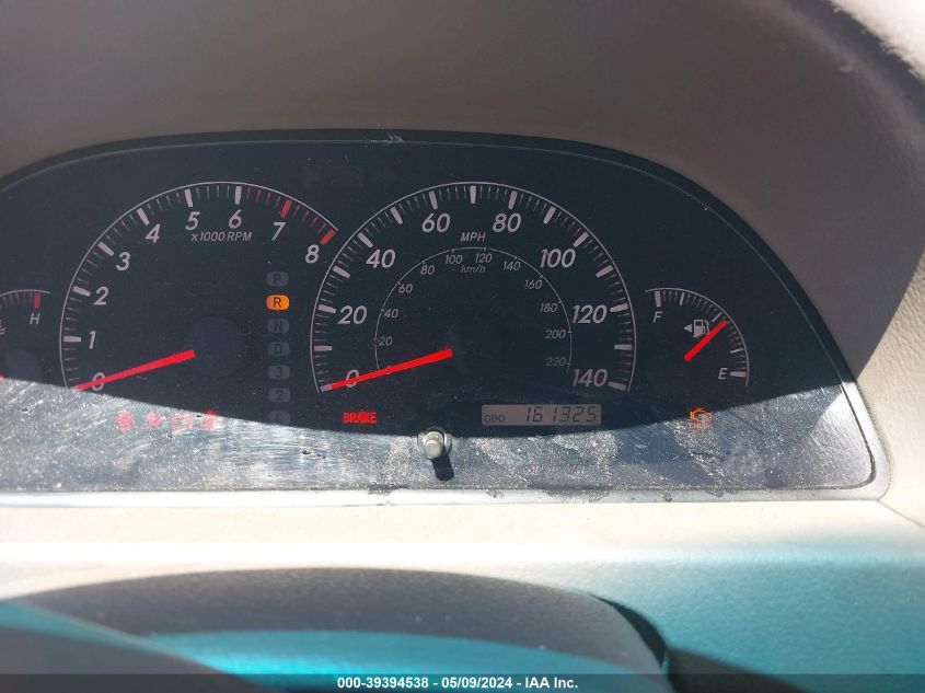 2005 Toyota Camry Xle V6 VIN: 4T1BF30K85U618222 Lot: 39394538