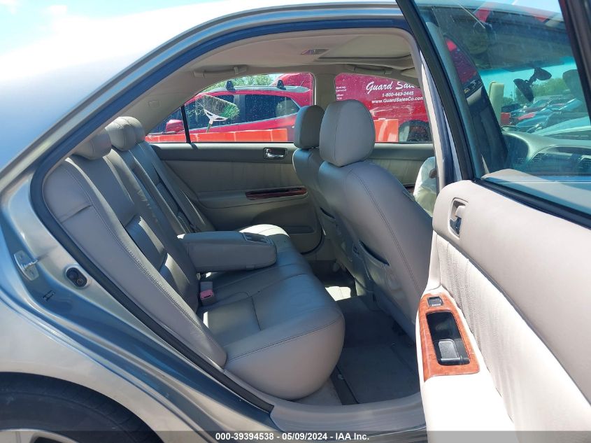 2005 Toyota Camry Xle V6 VIN: 4T1BF30K85U618222 Lot: 39394538