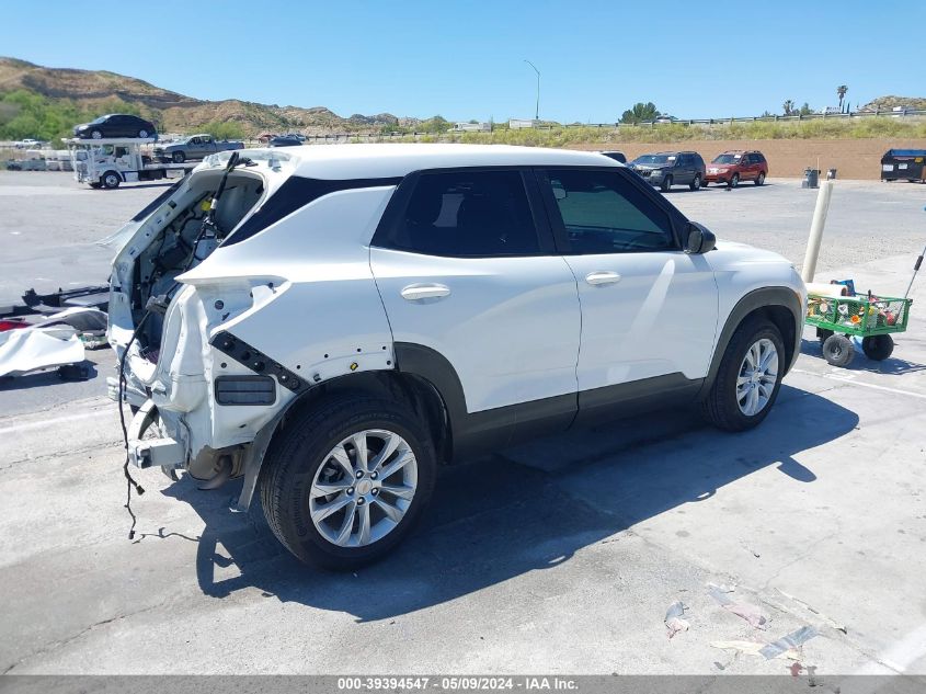 2023 Chevrolet Trailblazer Awd Ls VIN: KL79MNSL0PB195755 Lot: 39394547