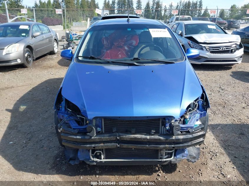 2009 Chevrolet Aveo Lt VIN: KL1TD66E79B319489 Lot: 39394549