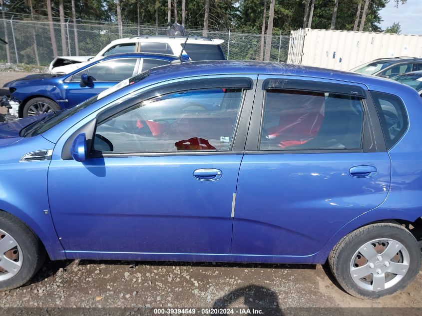 2009 Chevrolet Aveo Lt VIN: KL1TD66E79B319489 Lot: 39394549