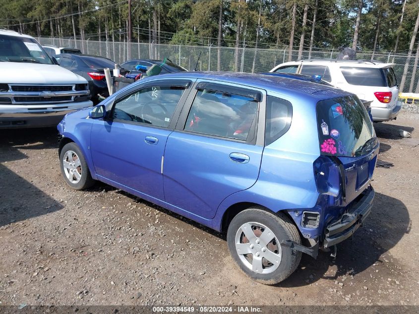 2009 Chevrolet Aveo Lt VIN: KL1TD66E79B319489 Lot: 39394549