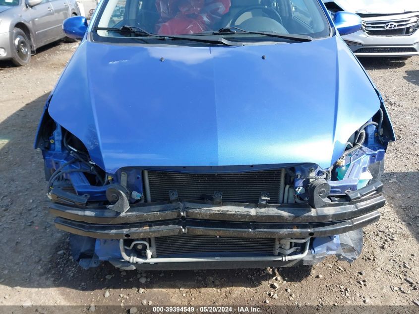 2009 Chevrolet Aveo Lt VIN: KL1TD66E79B319489 Lot: 39394549