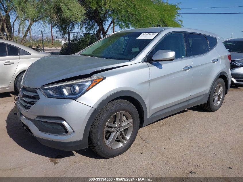 2018 Hyundai Santa Fe Sport 2.4L VIN: 5XYZTDLB6JG557428 Lot: 39394550