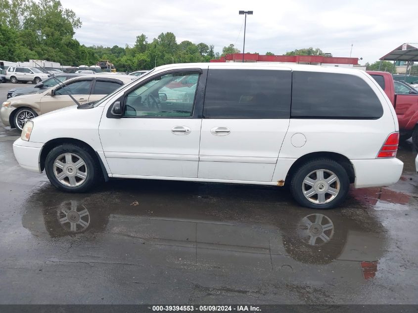 2005 Mercury Monterey Convenience VIN: 2MRZA21295BJ06644 Lot: 39394553