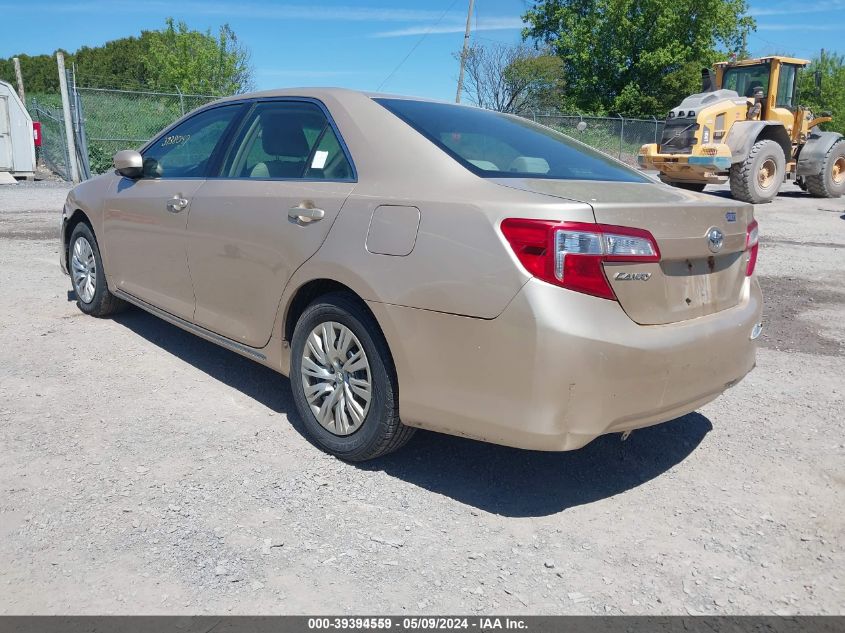 2012 Toyota Camry Le VIN: 4T4BF1FK1CR203483 Lot: 39394559