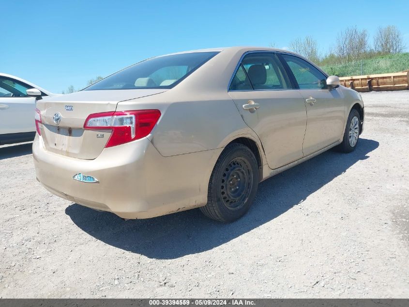 2012 Toyota Camry Le VIN: 4T4BF1FK1CR203483 Lot: 39394559