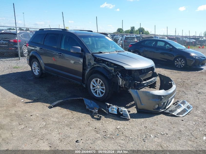 2016 Dodge Journey Sxt VIN: 3C4PDCBB6GT139744 Lot: 39394570