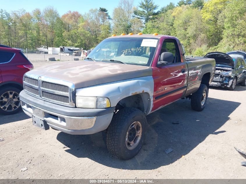 2000 Dodge Ram 2500 St VIN: 3B7KF26Z7YM218664 Lot: 39394571