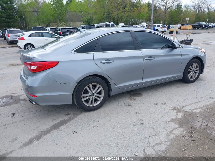 2016 HYUNDAI SONATA SE - 5NPE24AF7GH343394