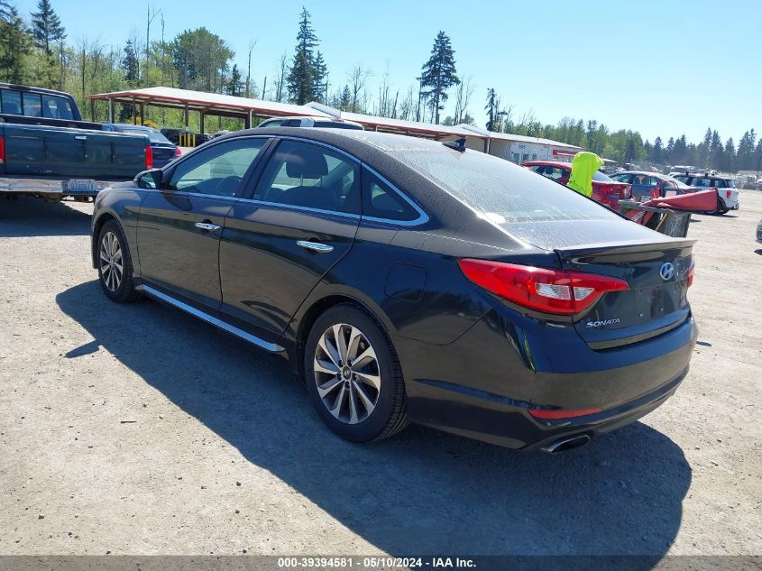 2015 Hyundai Sonata Sport VIN: 5NPE34AF8FH111303 Lot: 39394581