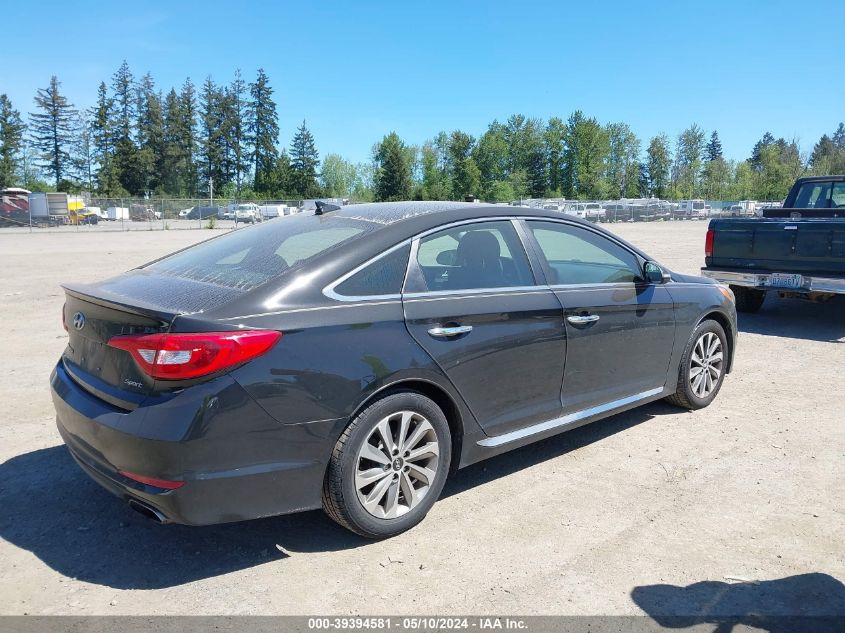 2015 Hyundai Sonata Sport VIN: 5NPE34AF8FH111303 Lot: 39394581