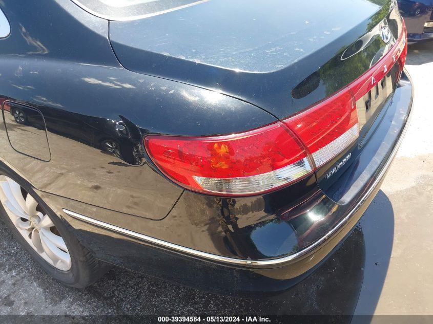 2007 Hyundai Azera Limited/Se VIN: KMHFC46F07A233834 Lot: 39394584