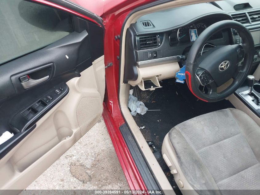 2012 Toyota Camry Le VIN: 4T4BF1FK1CR226410 Lot: 39394591