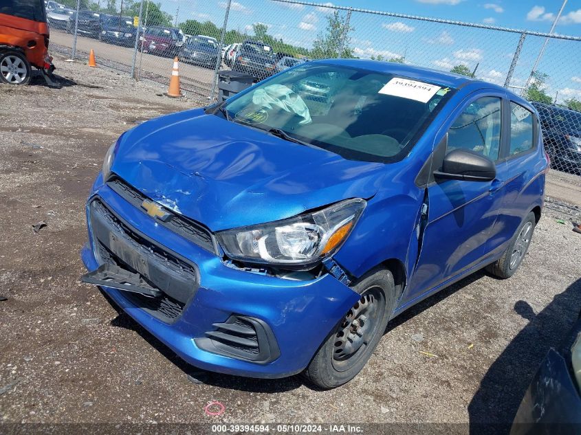 2016 Chevrolet Spark Ls Cvt VIN: KL8CB6SA6GC629456 Lot: 39394594