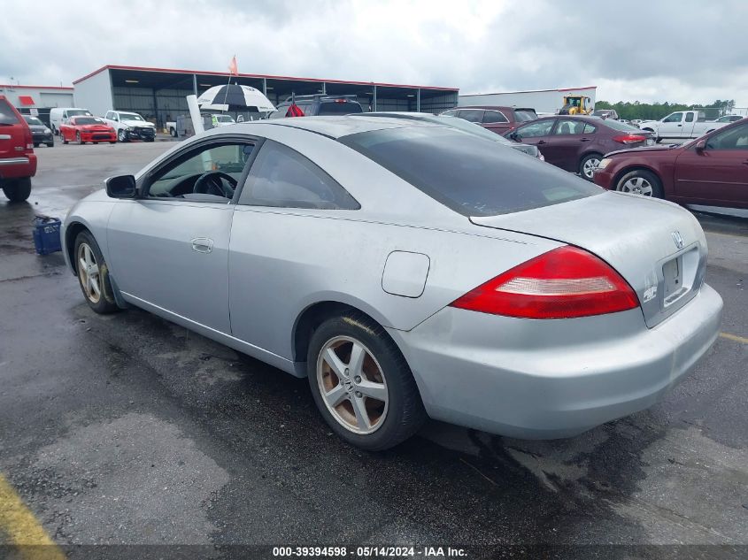 2003 Honda Accord 2.4 Ex VIN: 1HGCM72693A008206 Lot: 39394598