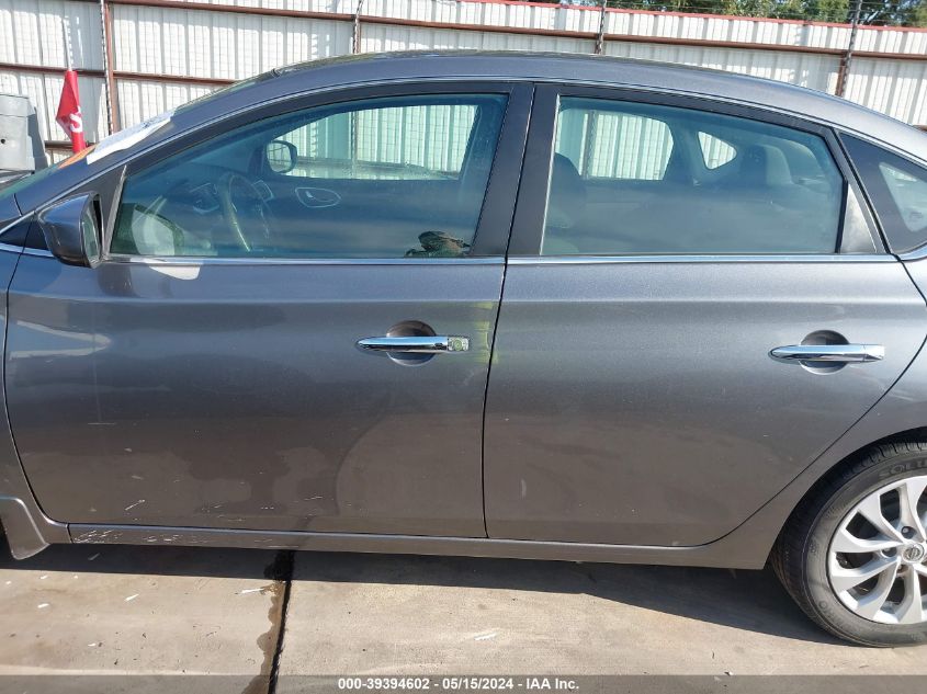 2019 Nissan Sentra Sv VIN: 3N1AB7AP3KY270192 Lot: 39394602