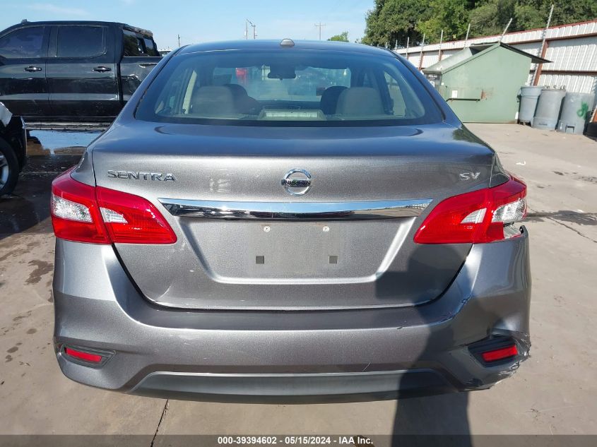 2019 Nissan Sentra Sv VIN: 3N1AB7AP3KY270192 Lot: 39394602