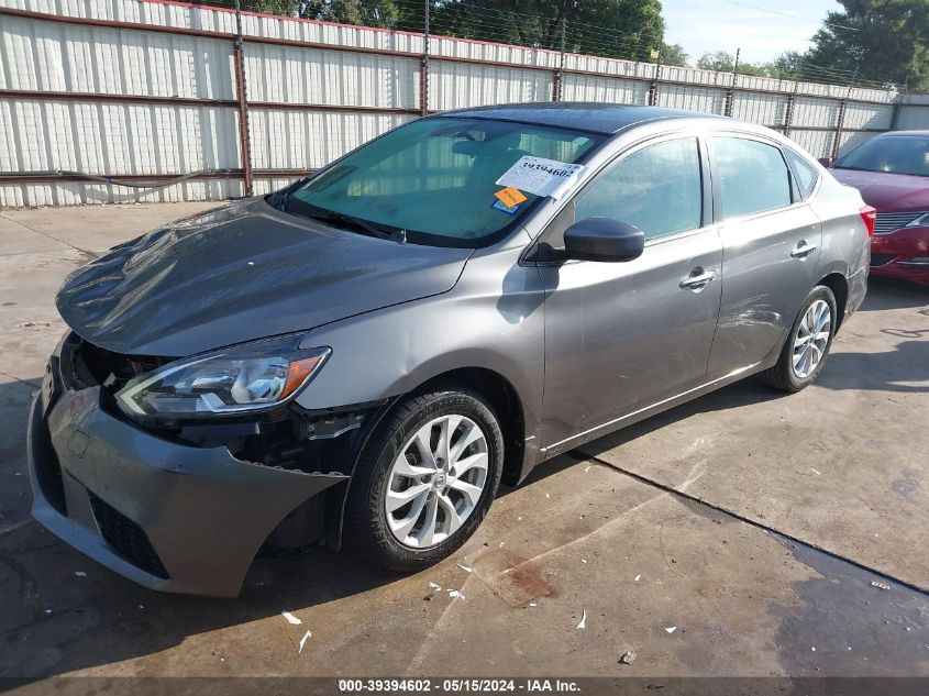VIN 3N1AB7AP3KY270192 2019 NISSAN SENTRA SV