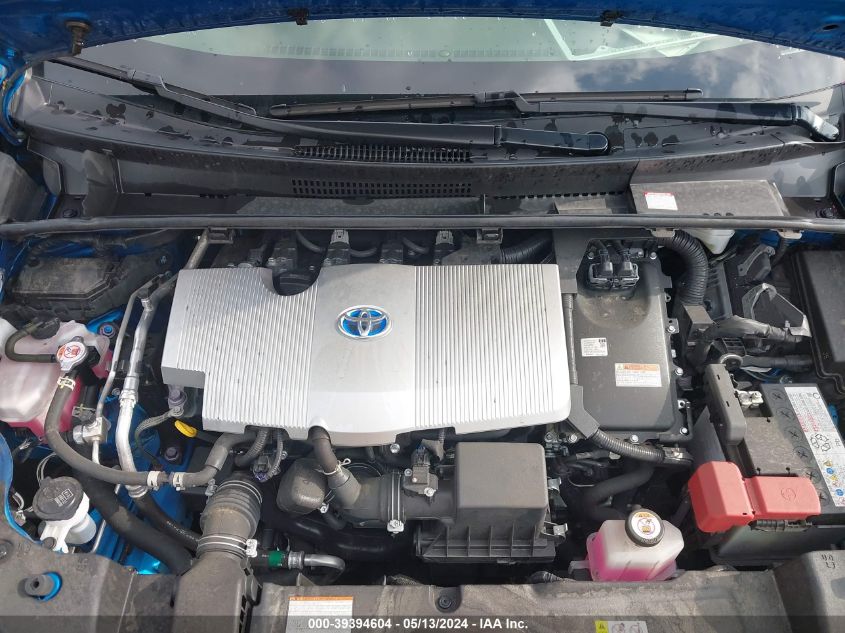 2022 Toyota Prius L VIN: JTDKAMFU1N3187732 Lot: 39394604
