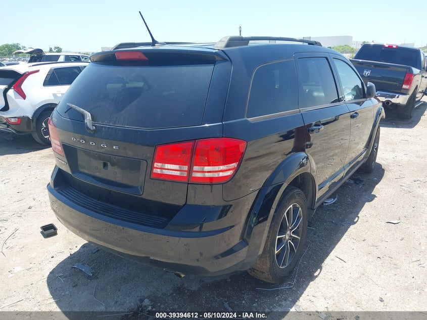 VIN 3C4PDCAB0JT295612 2018 DODGE JOURNEY SE