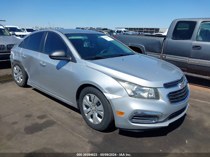 2015 Chevrolet Cruze Ls Auto VIN: 1G1PA5SH4F7189062 Lot: 39394623