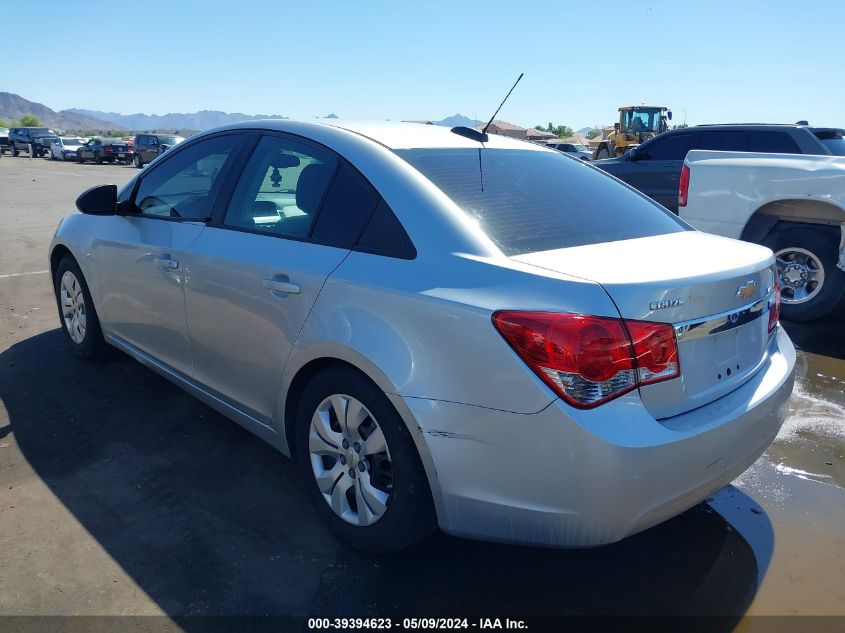 2015 Chevrolet Cruze Ls Auto VIN: 1G1PA5SH4F7189062 Lot: 39394623