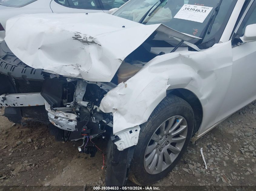 2012 Chrysler 300 VIN: 2C3CCAAG6CH165464 Lot: 39394633