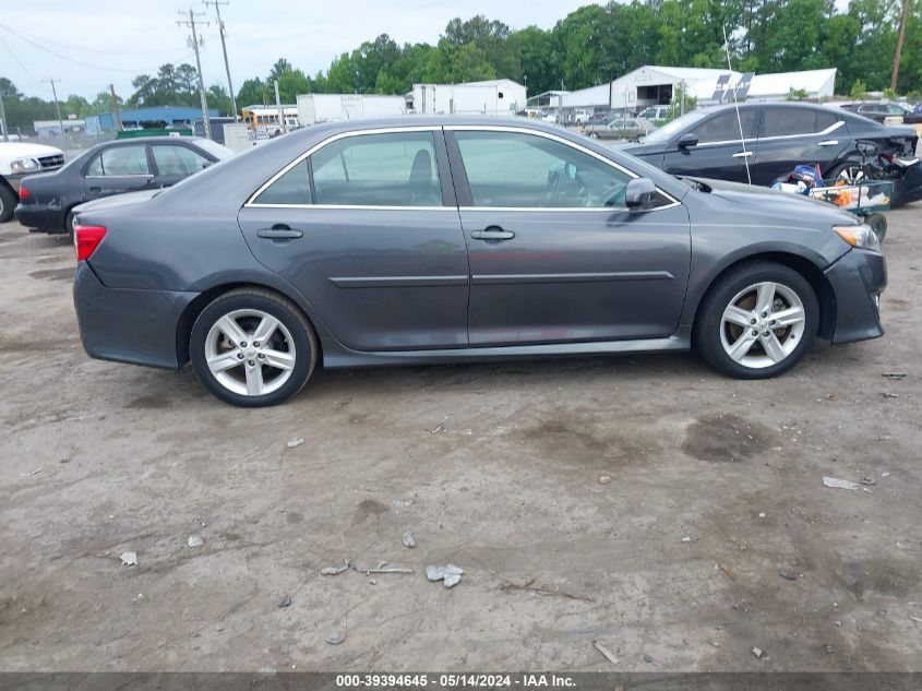 2012 Toyota Camry Se VIN: 4T1BF1FK0CU180367 Lot: 39394645