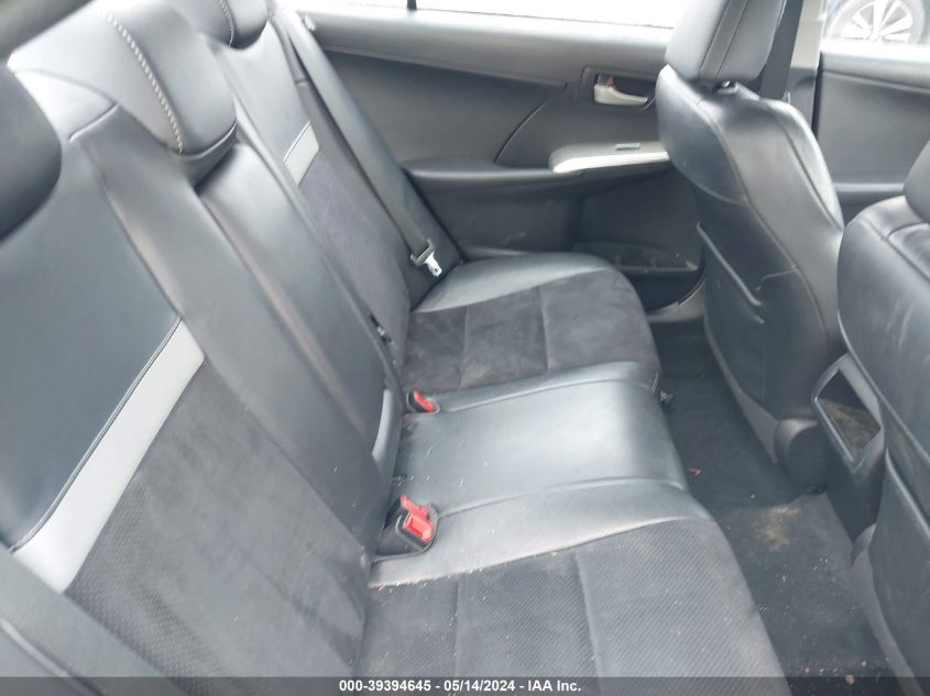 2012 Toyota Camry Se VIN: 4T1BF1FK0CU180367 Lot: 39394645